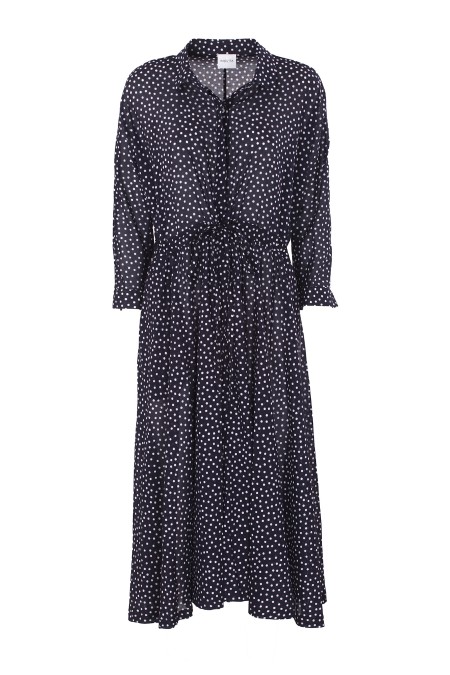 Shop BAGUTTA  Dress: Bagutta "Litz" cotton dress.
Long sleeves.
Shirt collar.
Front closure with buttons.
Composition: 100% cotton.
Made in Italy.. 12864 LITZ -651